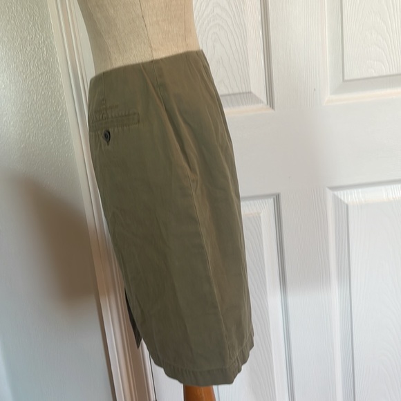 Ralph Lauren skirt short olive green 6 - Picture 2 of 13